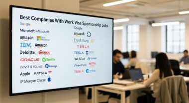Best Companies With Work visa sponsorship jobs