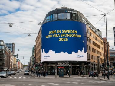 Sweden Job Opportunities with Visa Sponsorship