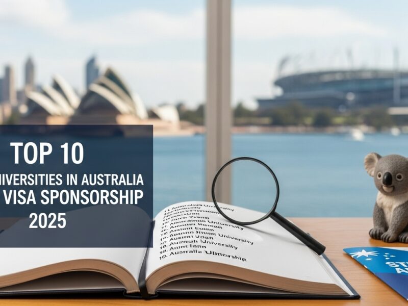Top 10 Best Universities in Australia with Visa Sponsorship 2025